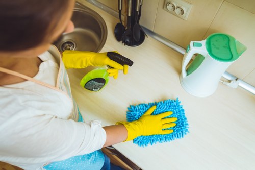 Cleaning estimate details showing load-based pricing options