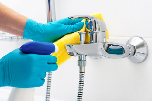 Built-in oven cleaning service for a Croydon apartment kitchen