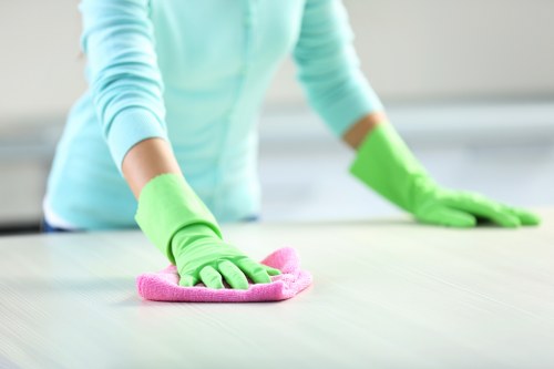 Freshly cleaned carpet in a Croydon flat or apartment
