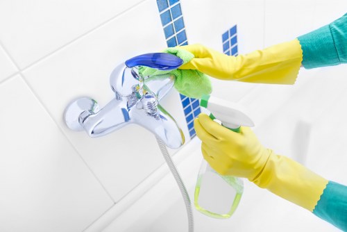 Insured and trained deep cleaning team working carefully in Croydon