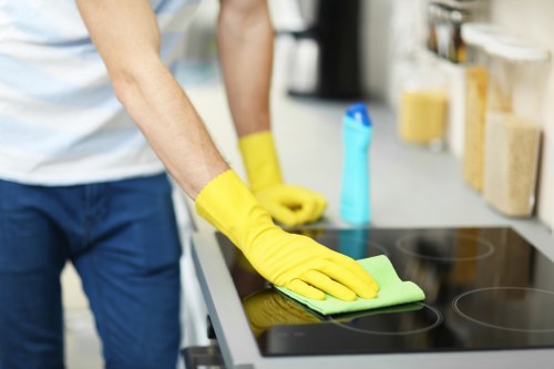 Deep cleaning of a kitchen as part of a Croydon one-off service