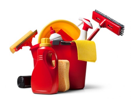 Deep upholstery cleaning process for a family sofa